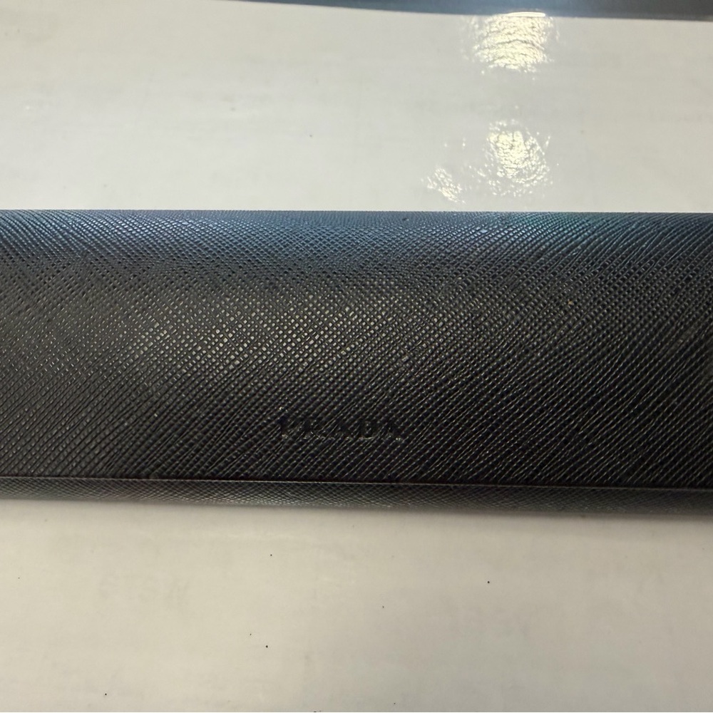 Prada Black and Silver Eyeglasses - Picture 5 of 5